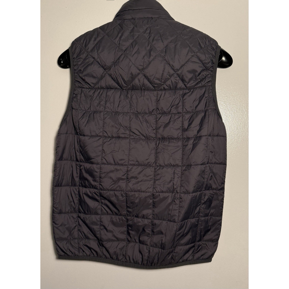 HAWKE & CO Puffer Vest Performance BLACK Dynamic Sport Fiber Down Mens Small - Picture 2 of 8